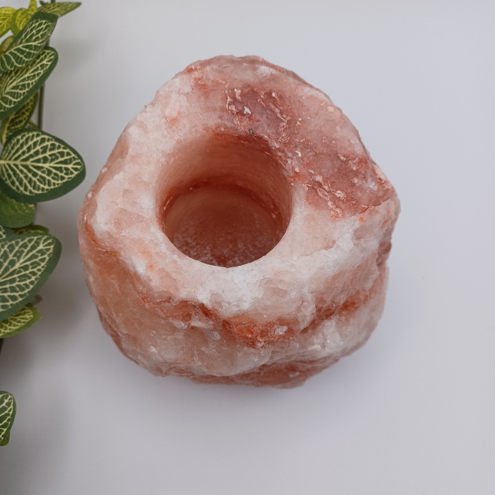 Himalayan Salt Candle Holder - Picture 4 of 6